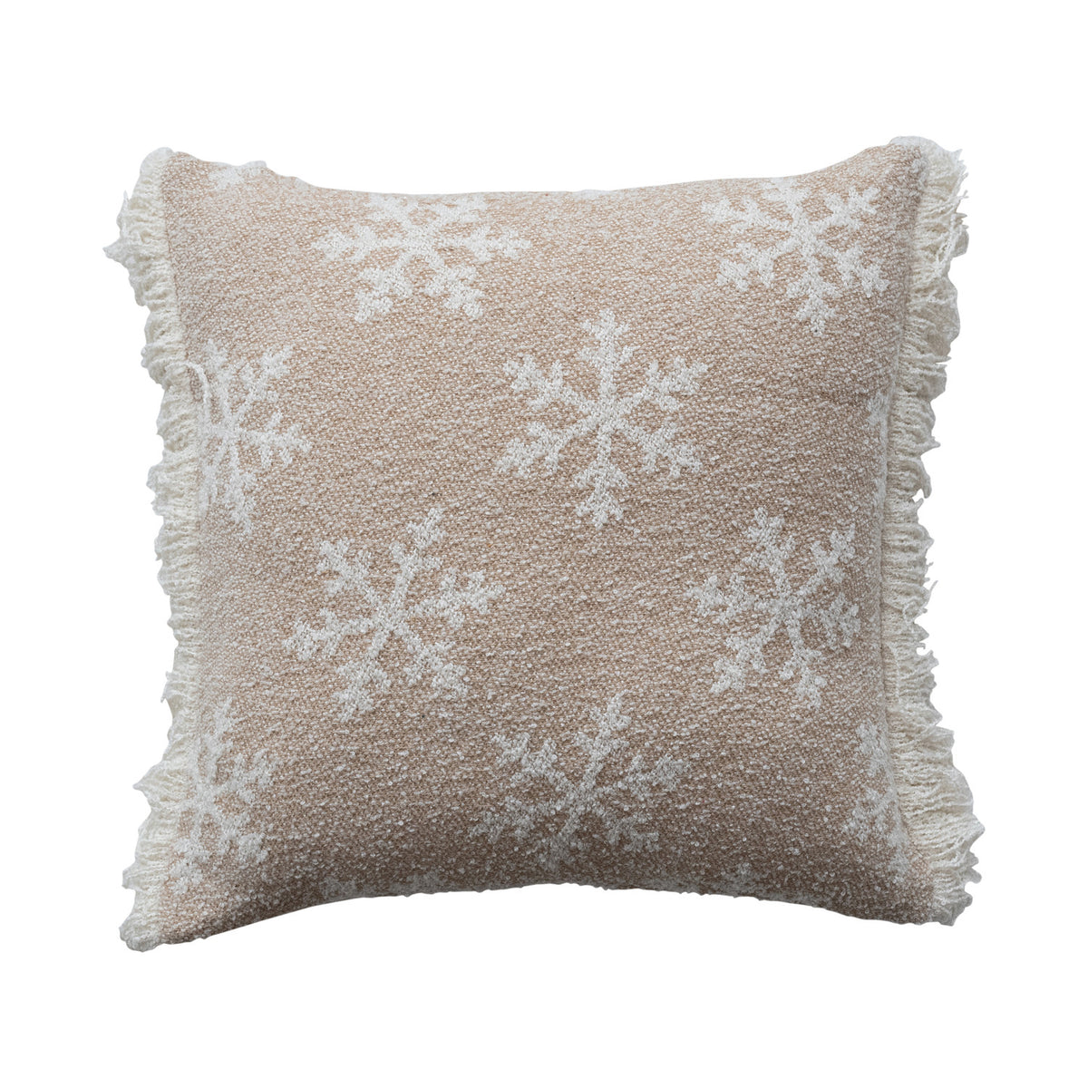 Snowflake Pillow - 20in
