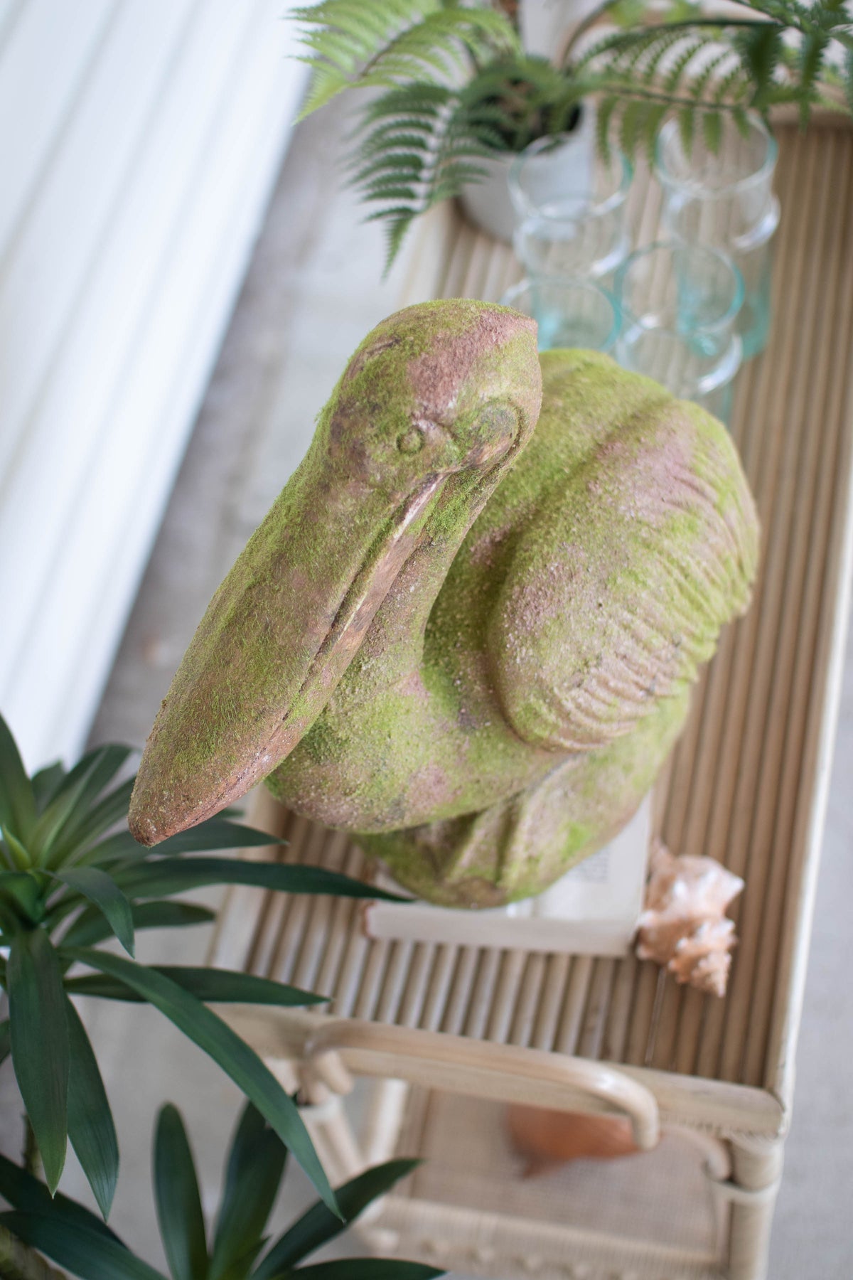 Faux Concrete Pelican