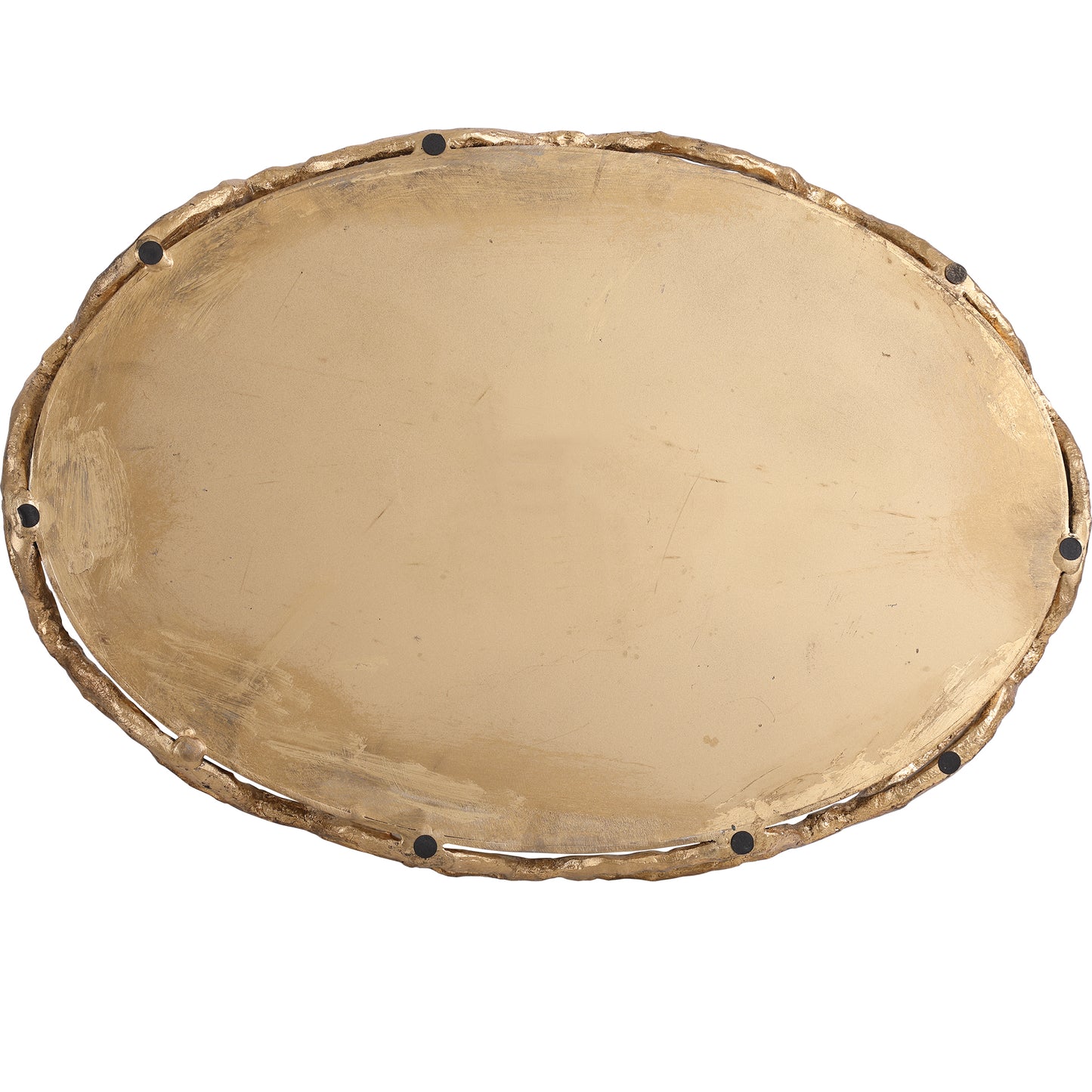 Cable Chain Mirrored Tray