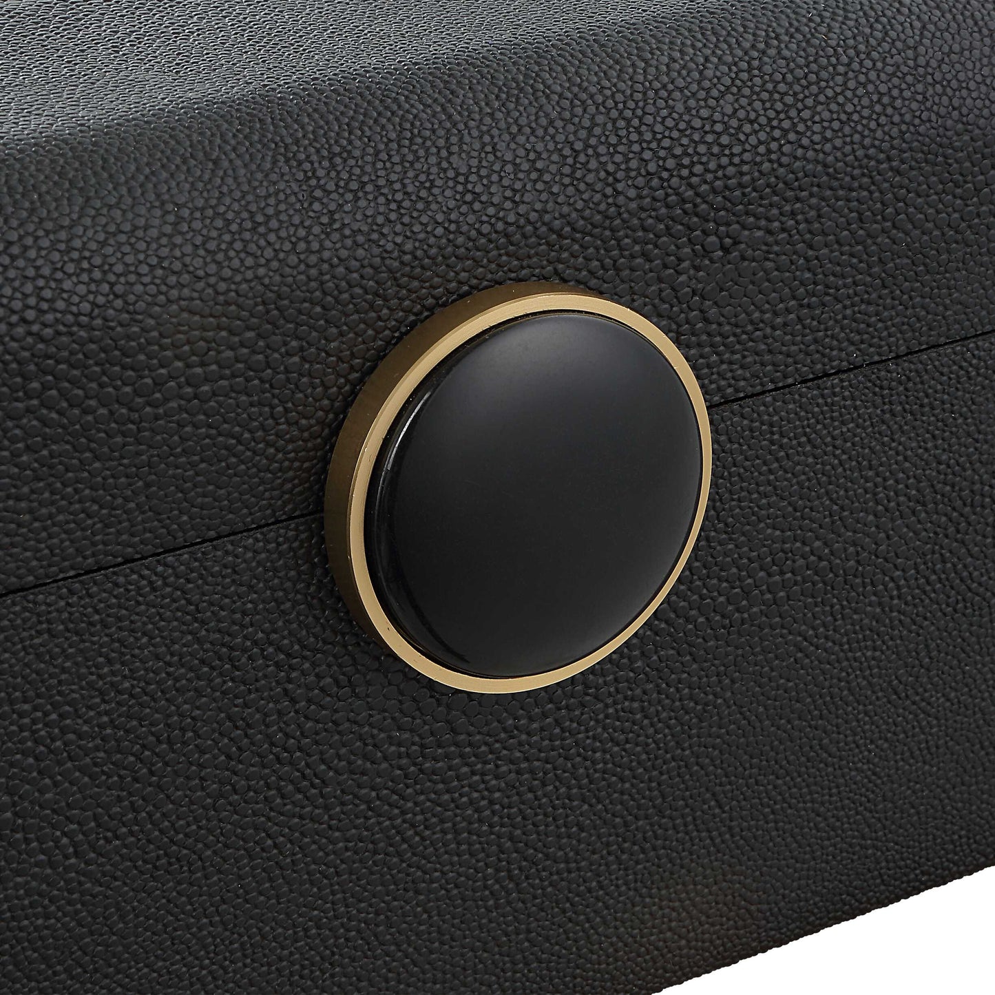 Lalique Black Shagreen Box
