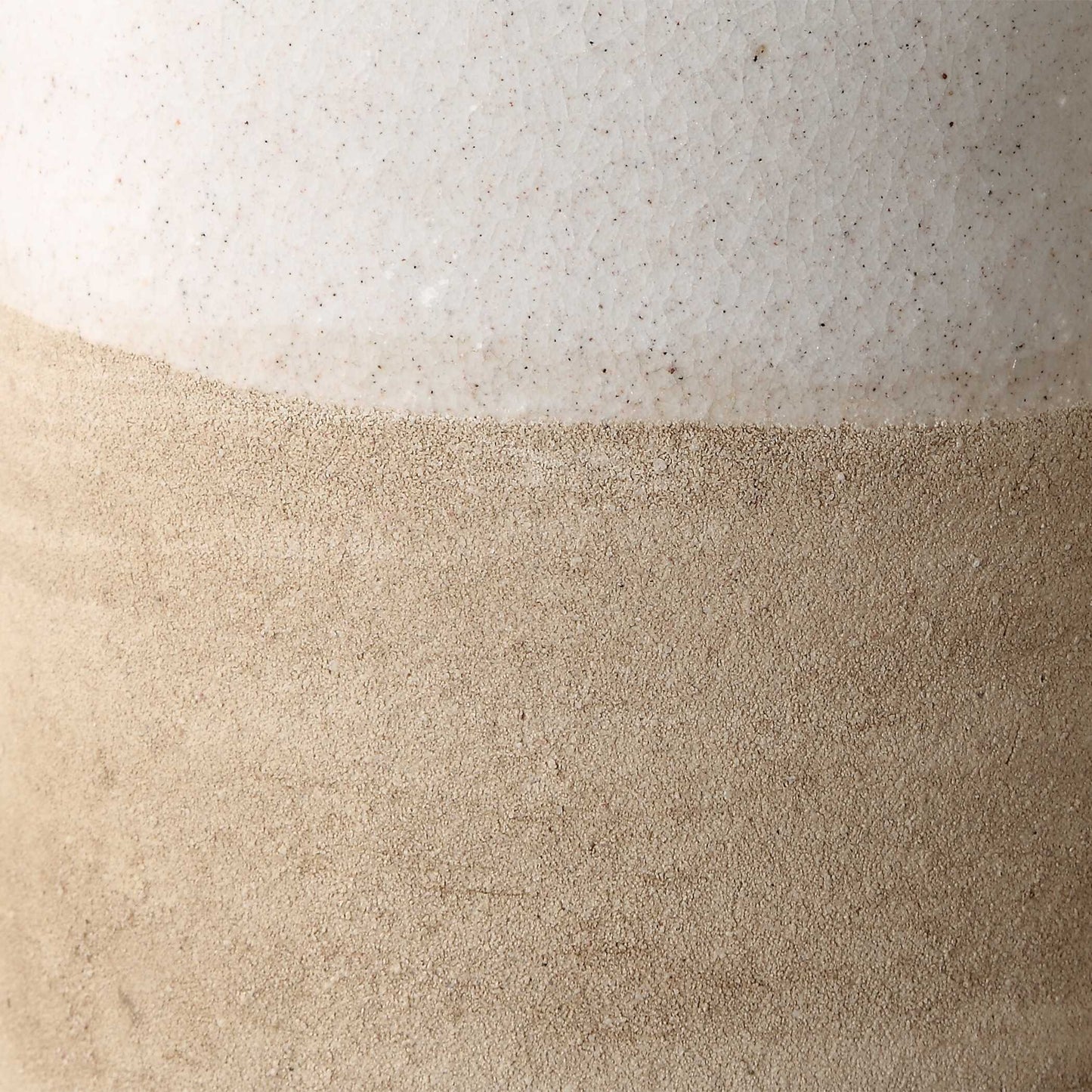 Ivory Sands Ceramic Vases Set/2