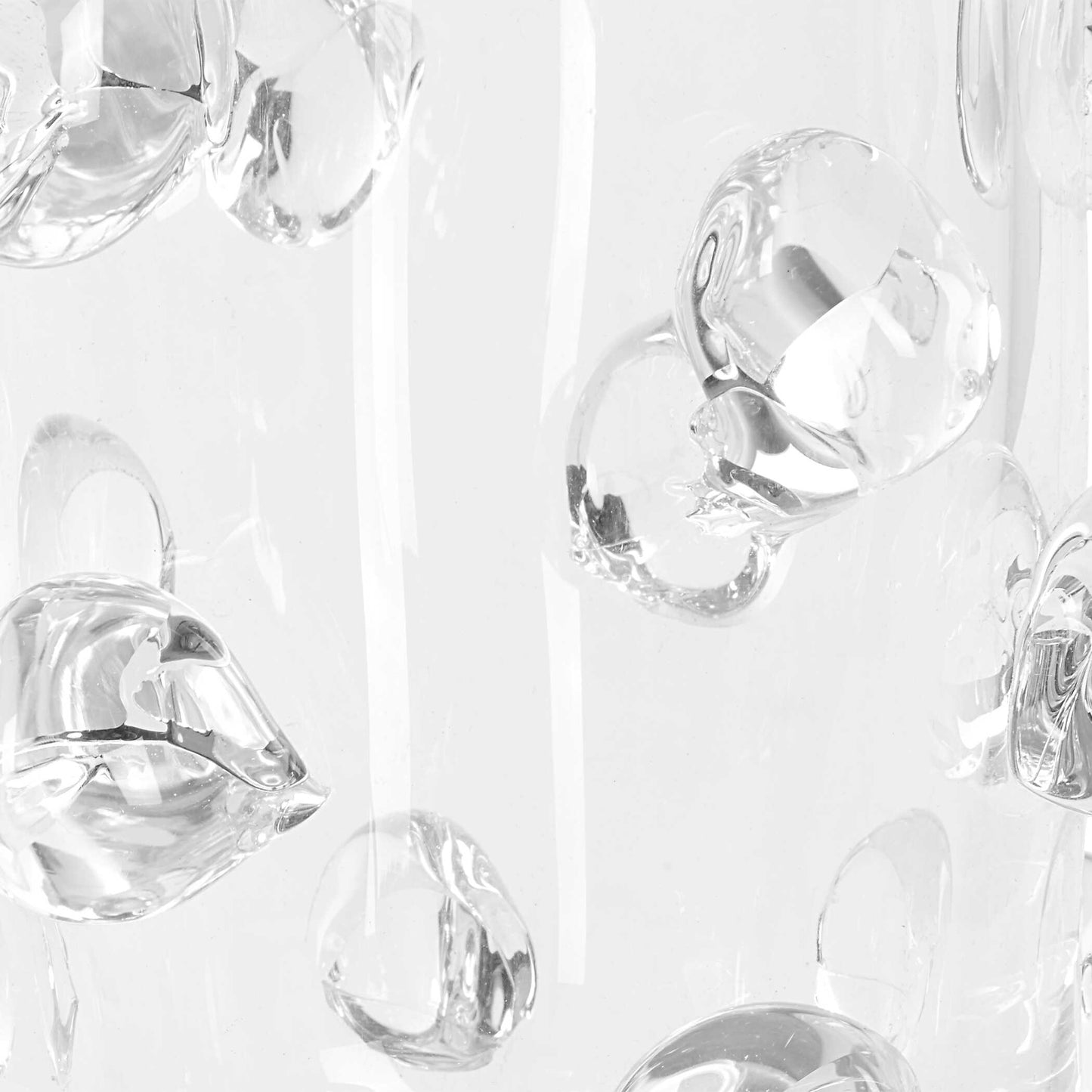 Aura Clear Glass Vase