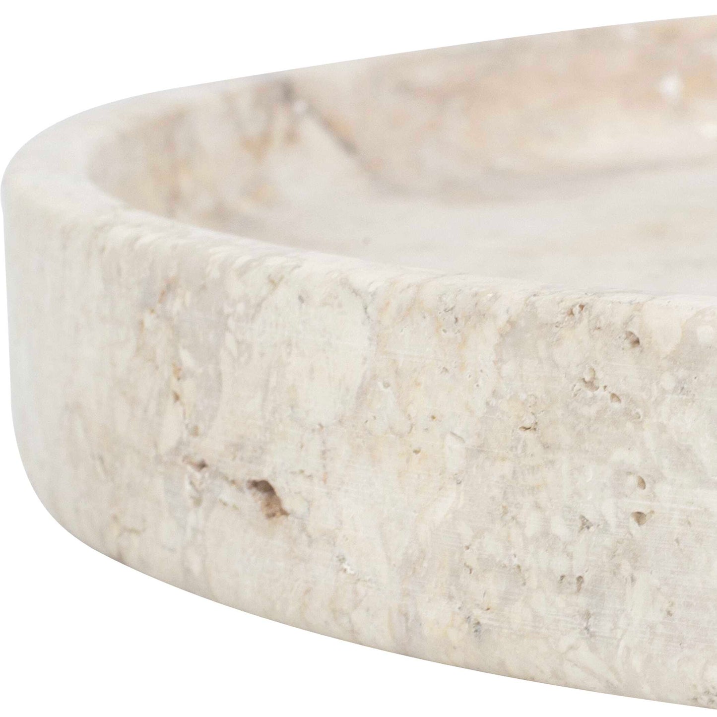 Travessa Outdoor Round Stone Tray
