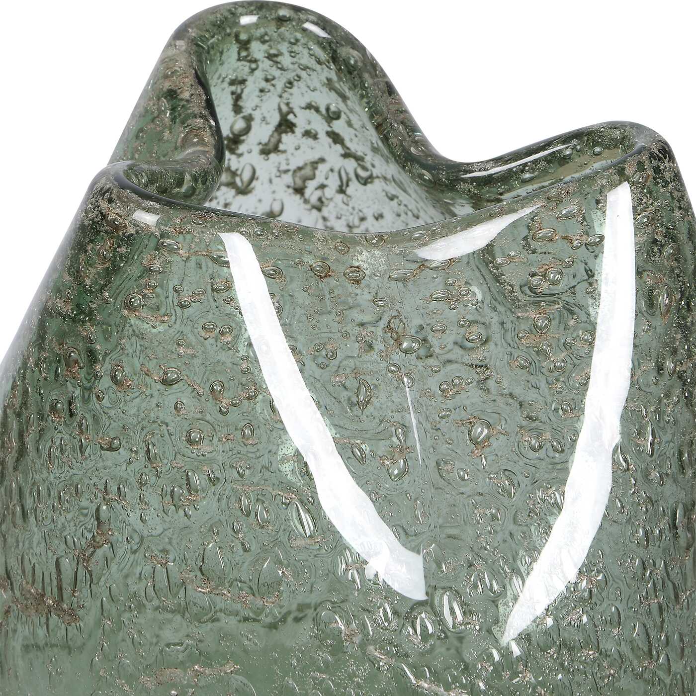 Chianti Seeded Glass Vases Set/2