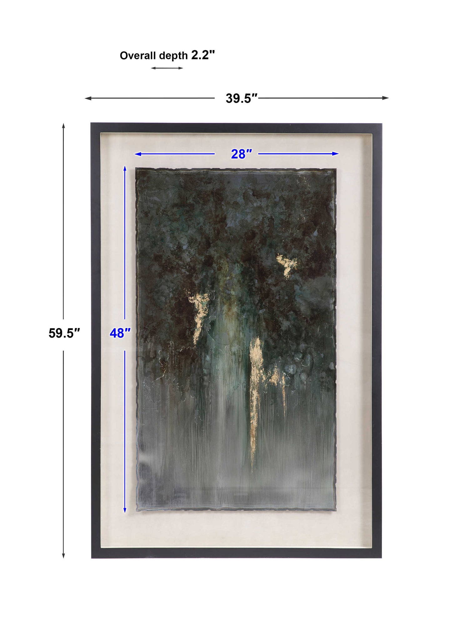 Rustic Patina Grande Abstract Art