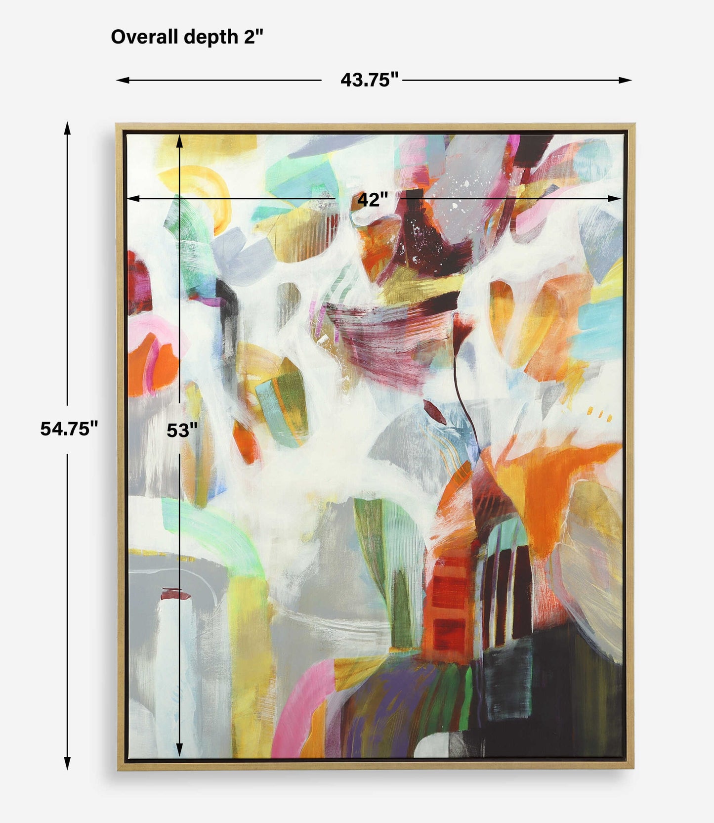 Renewal Framed Abstract Art