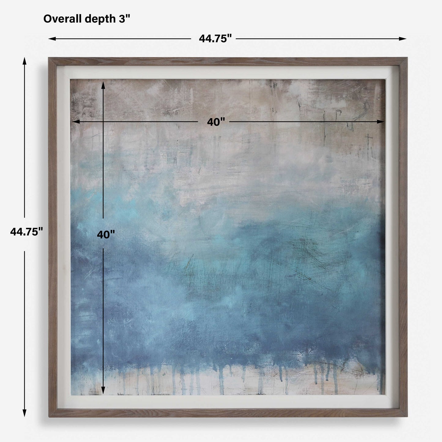 Serenity Paused Framed Abstract Print
