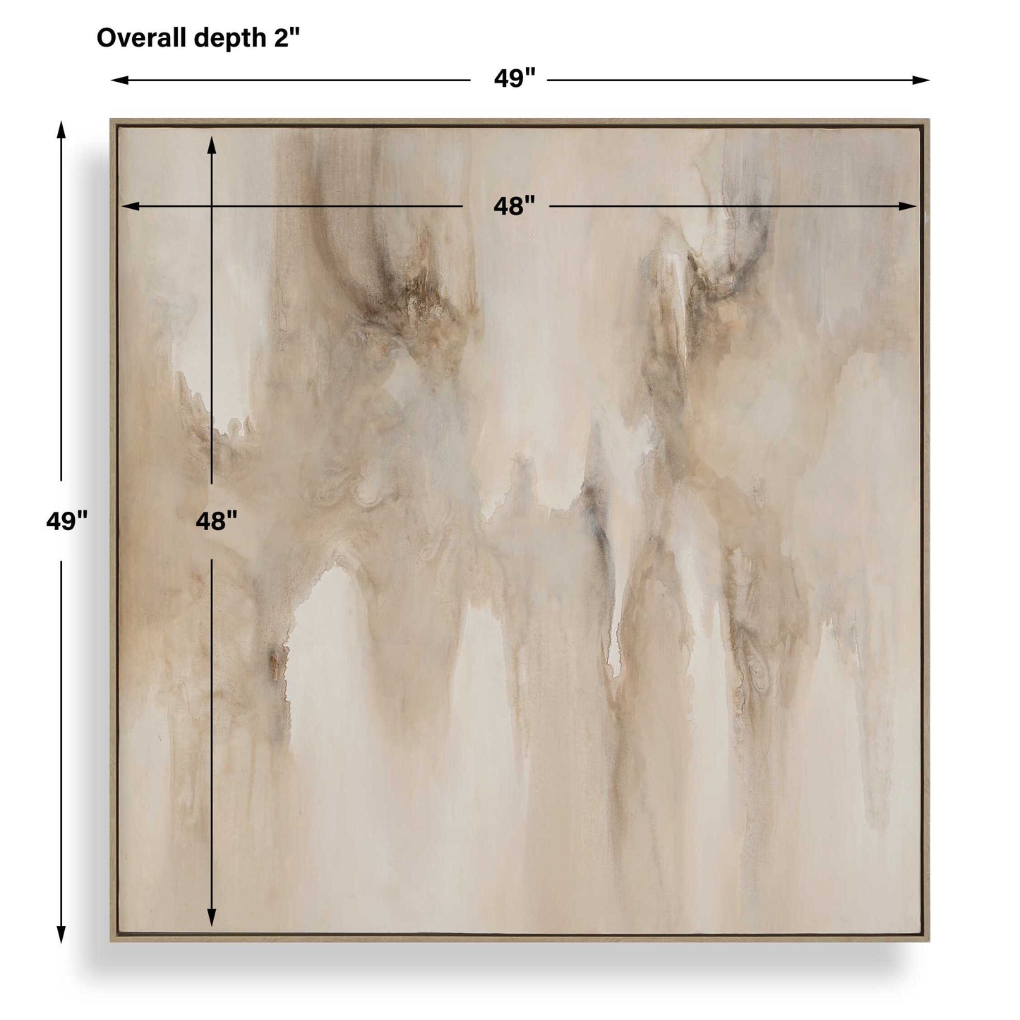 Embark Hand Painted Abstract Canvas