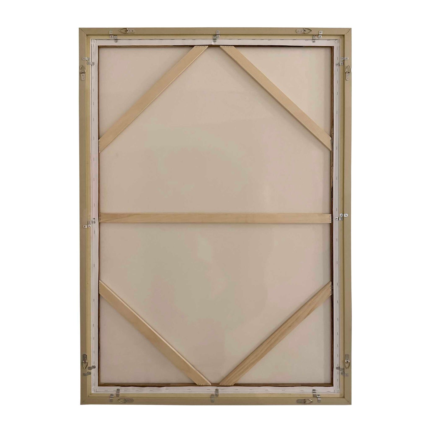 Bluster Framed Abstract Canvas
