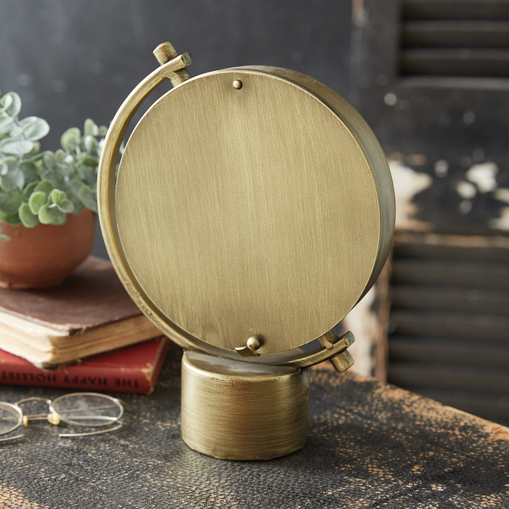 Atlas Tabletop Clock Back