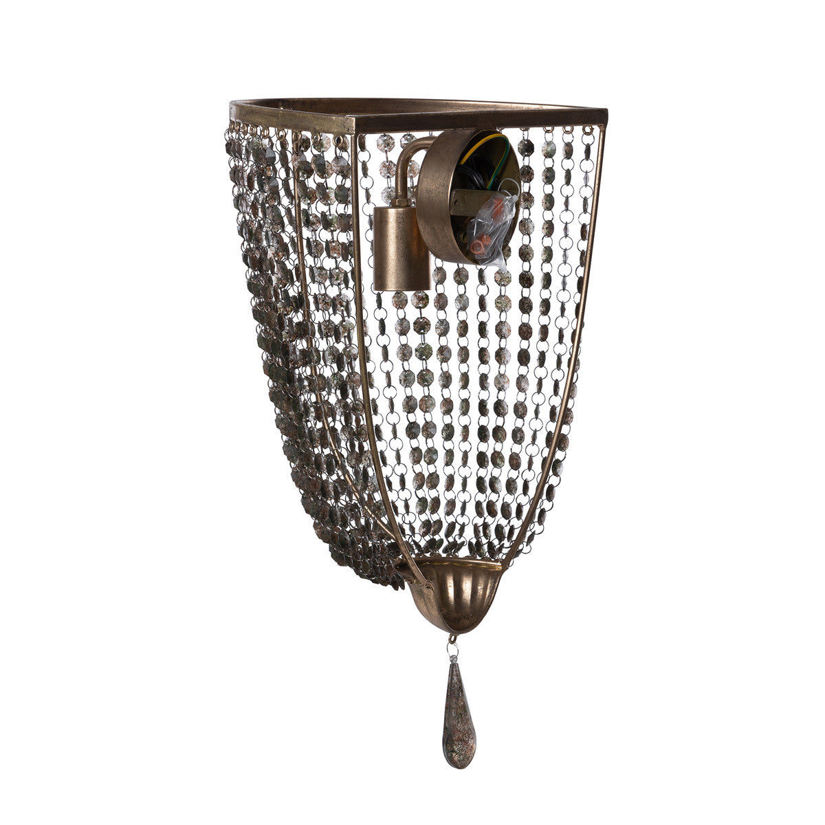 Beaded Wall Sconce