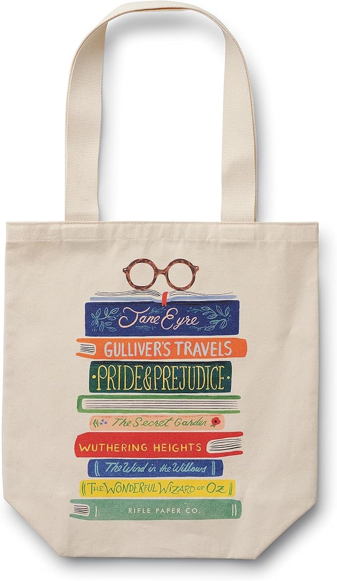 Book Club Canvas Tote Bag