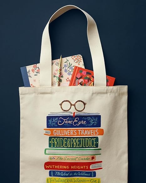 Book Club Canvas Tote Bag
