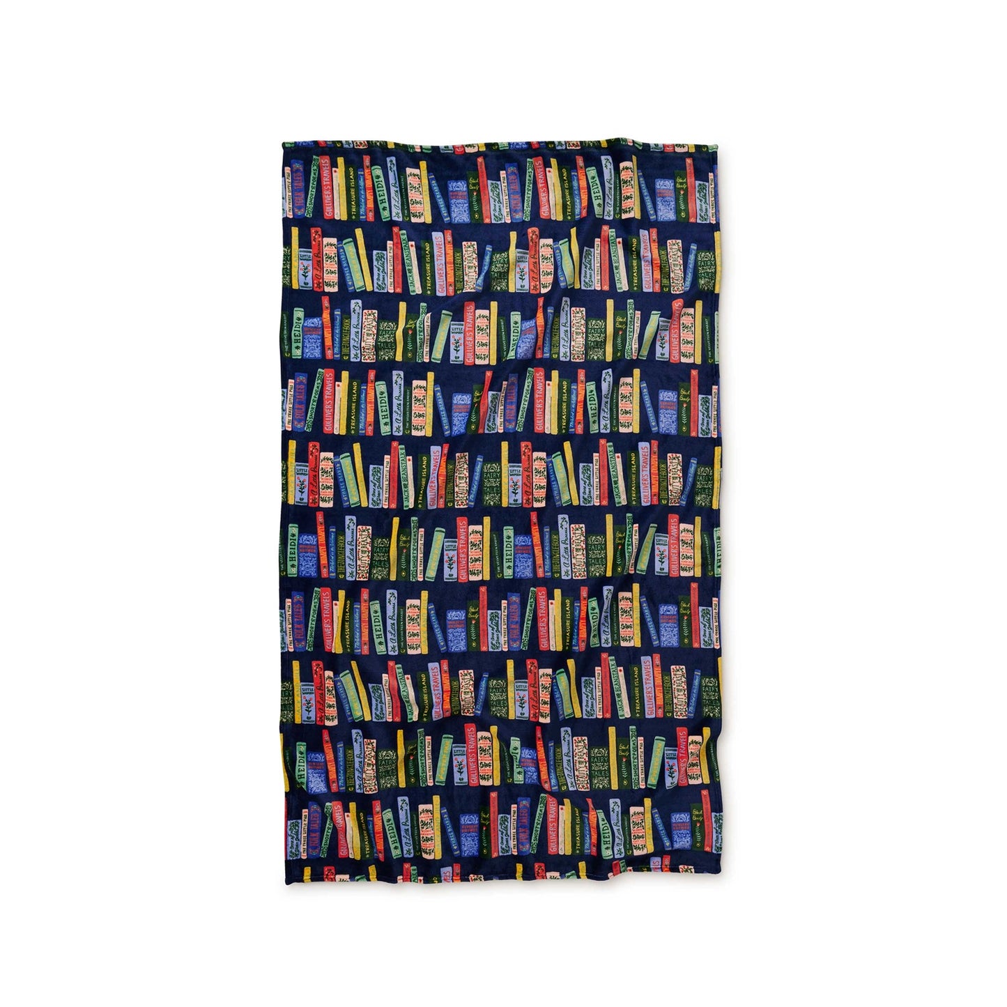 Rifle Paper Co. Fleece Bookshelf Blanket