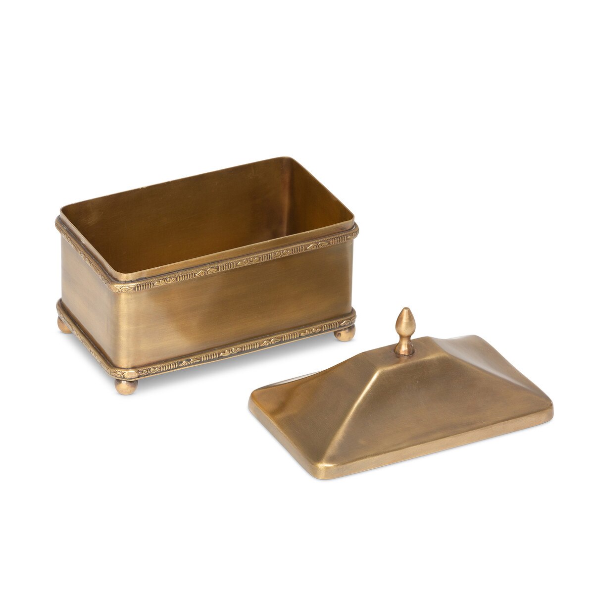 Brass Accessory Boxes - Set of 3