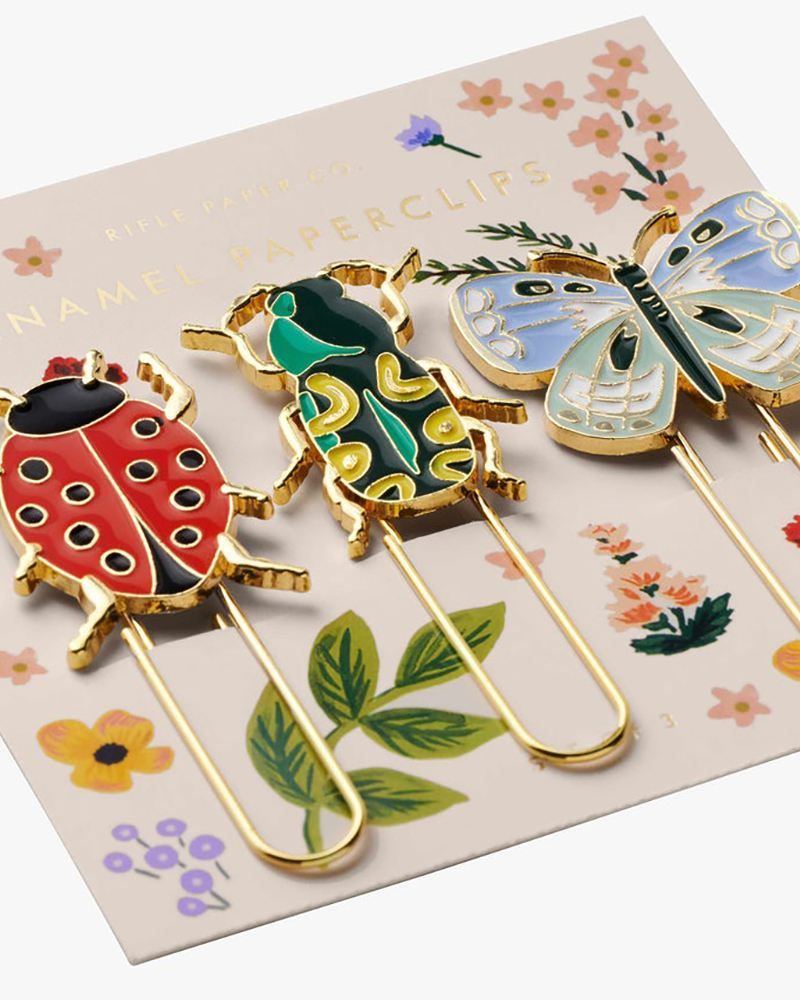 Oversized Bug Paperclip Set