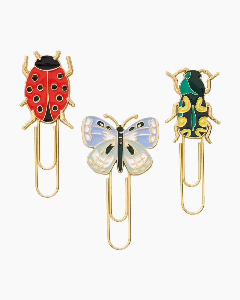 Oversized Bug Paperclip Set