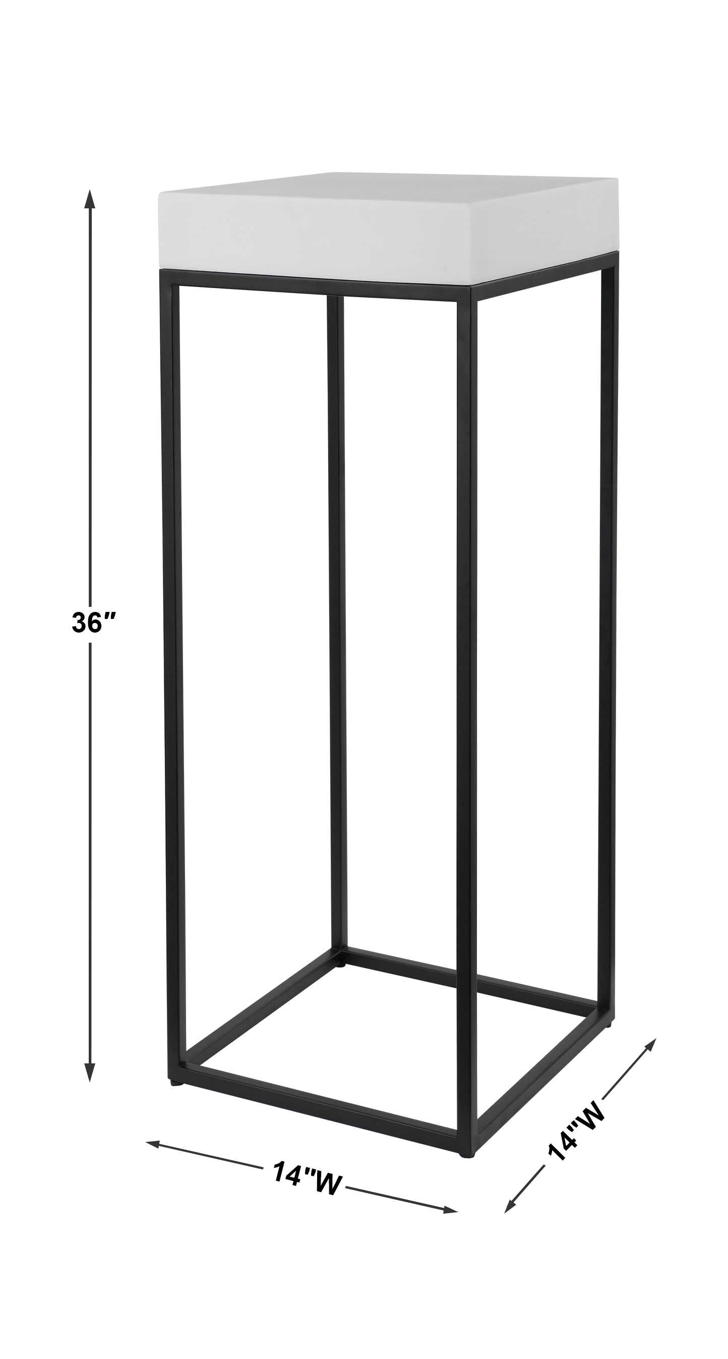 Gambia Marble Plant Stand
