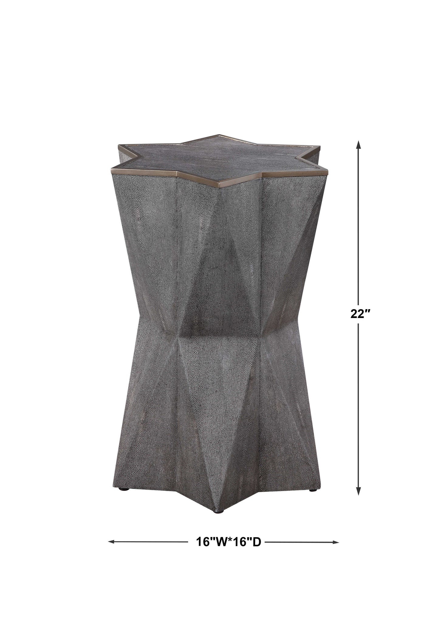 Capella Gray Accent Table