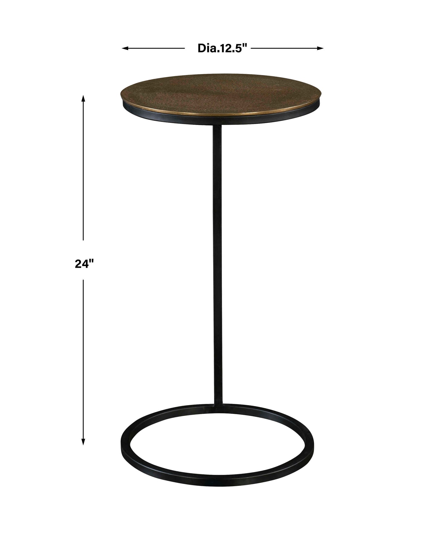 Brunei Gold Accent/Drink Table