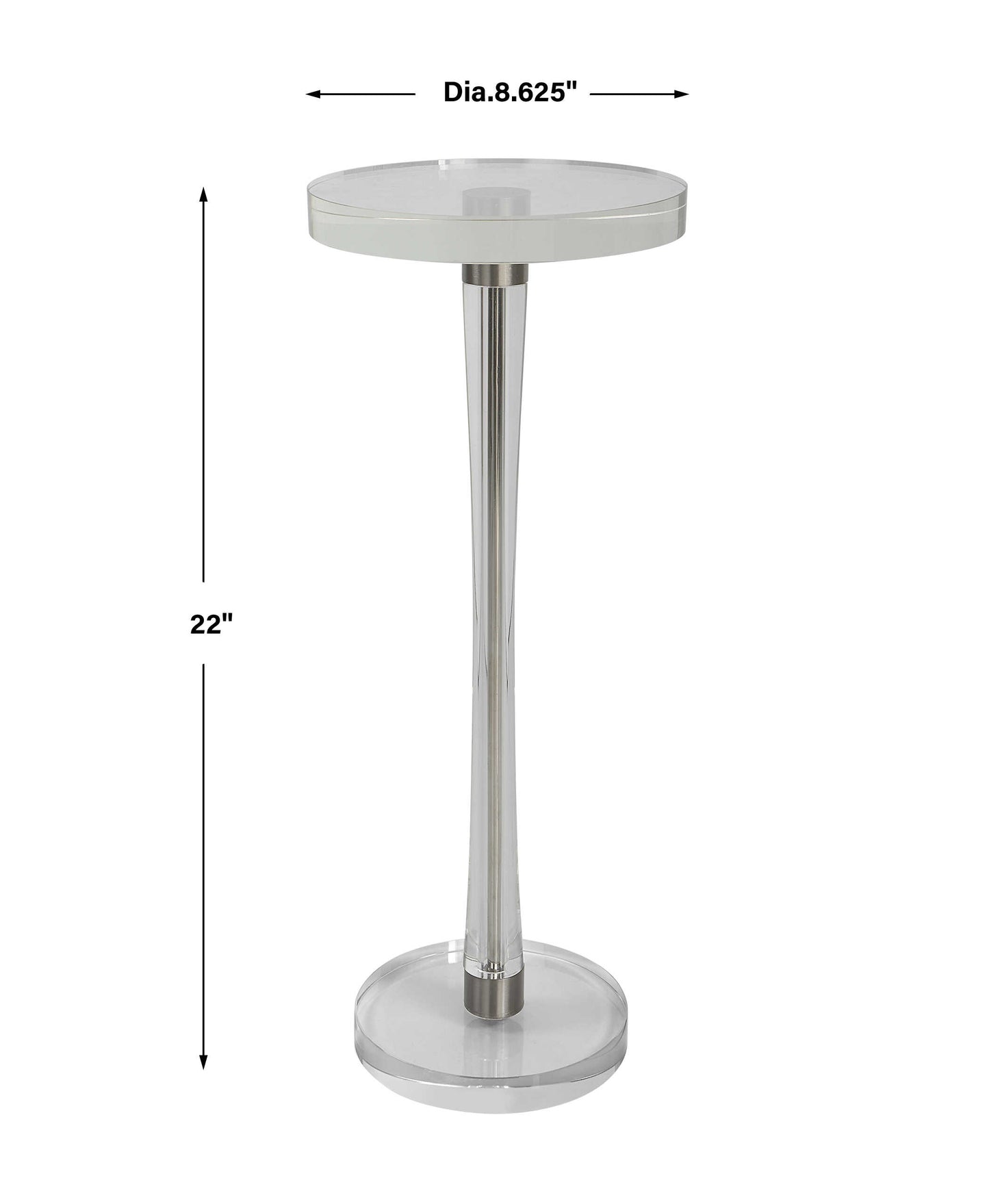 Pria Crystal Drink Table