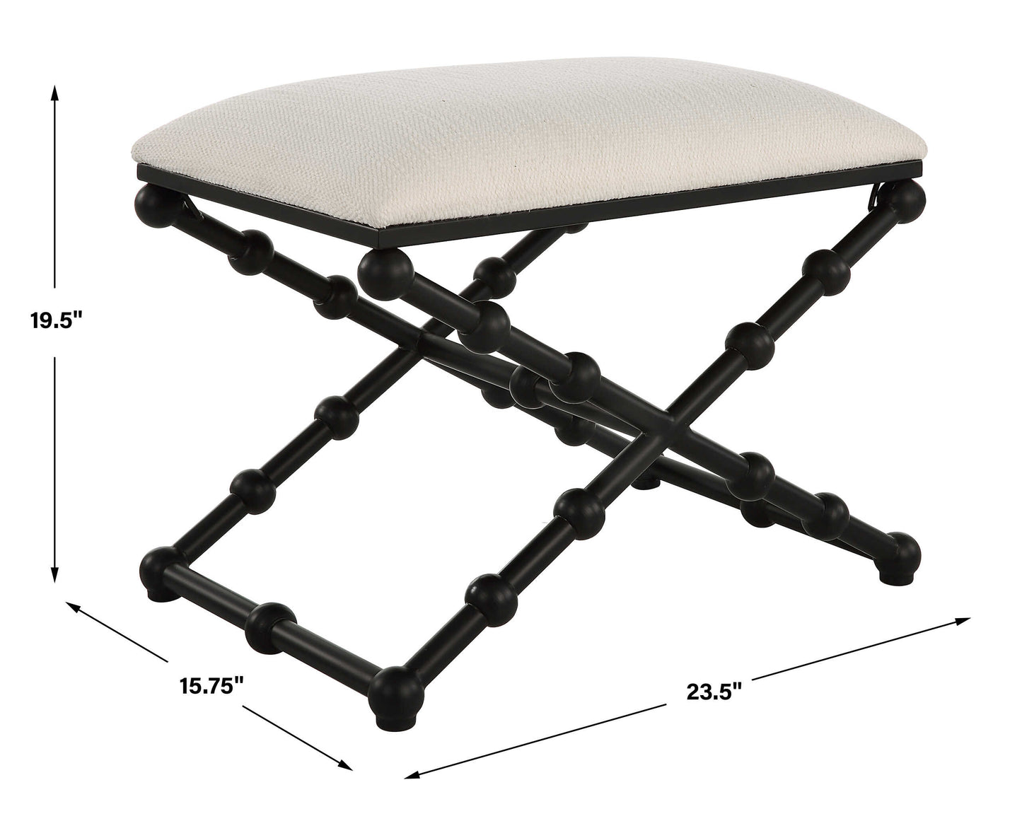 Iron Drops Small Bench