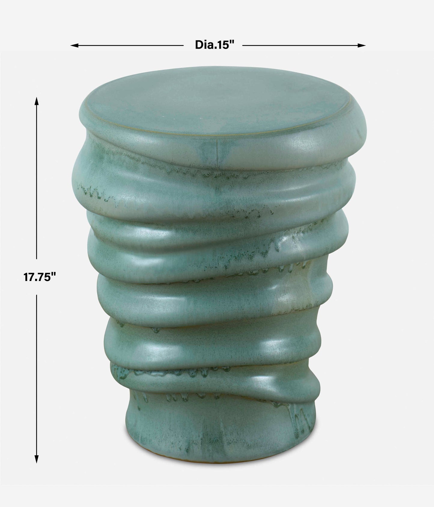 Skye Modern Garden Stool