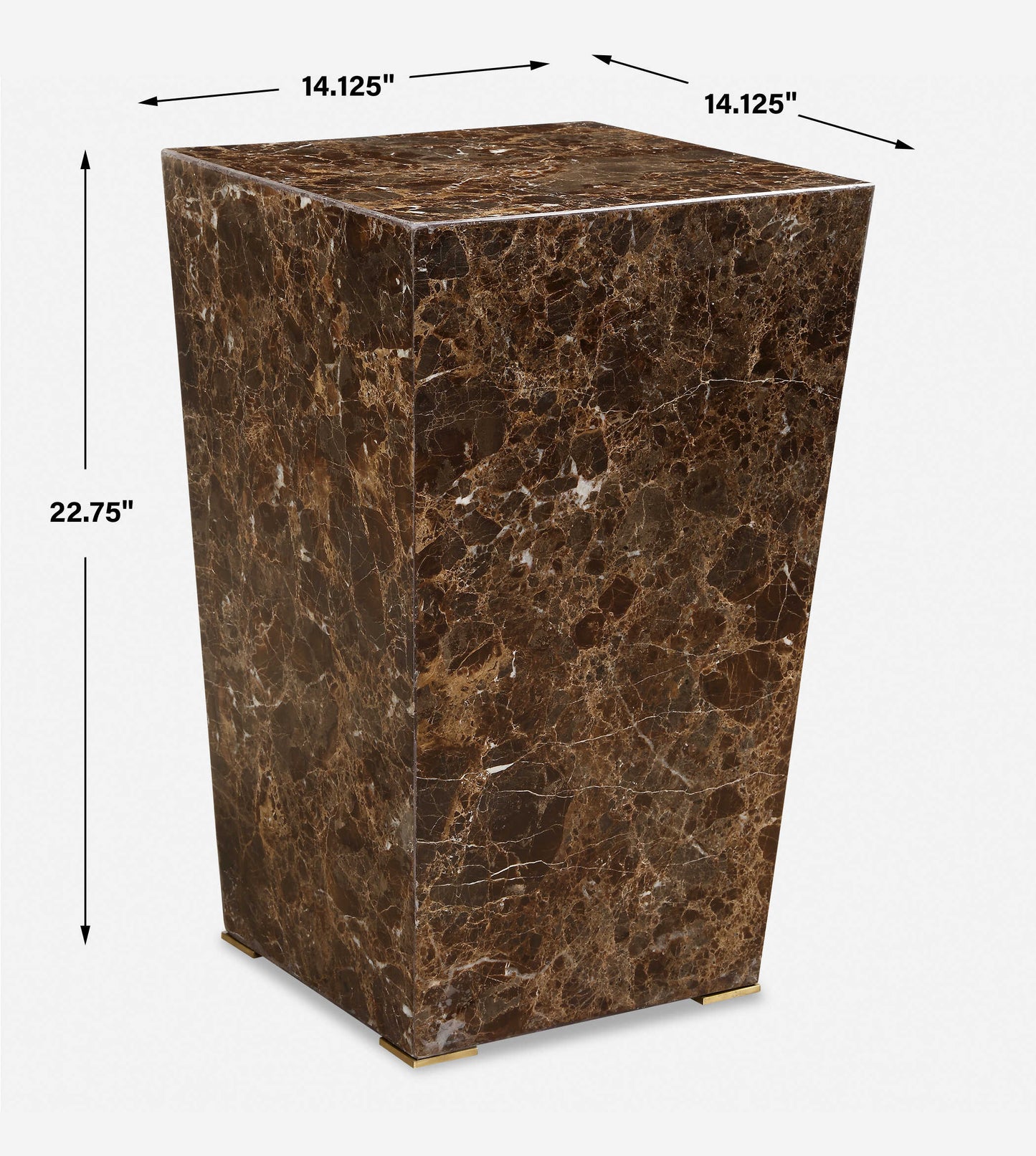 Poe Marble Accent Table
