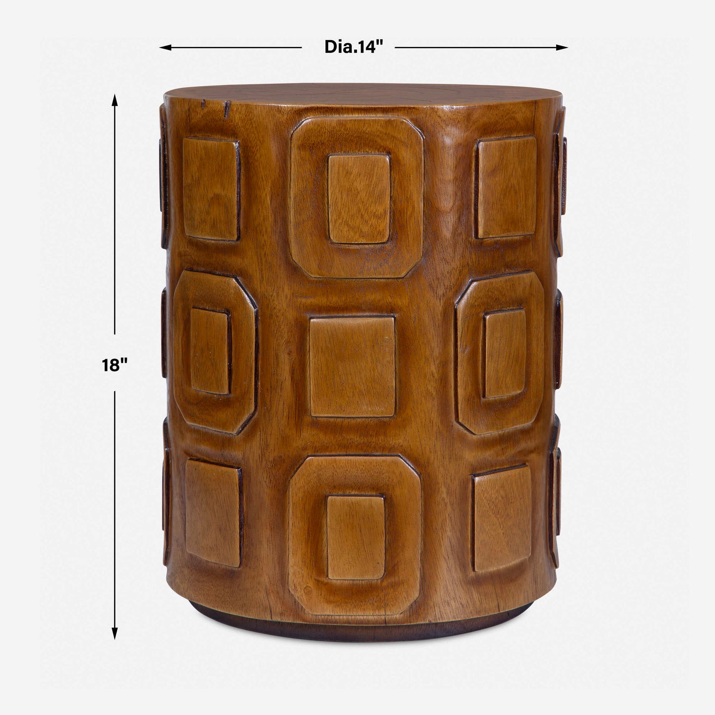 Alson Geometric Accent Table
