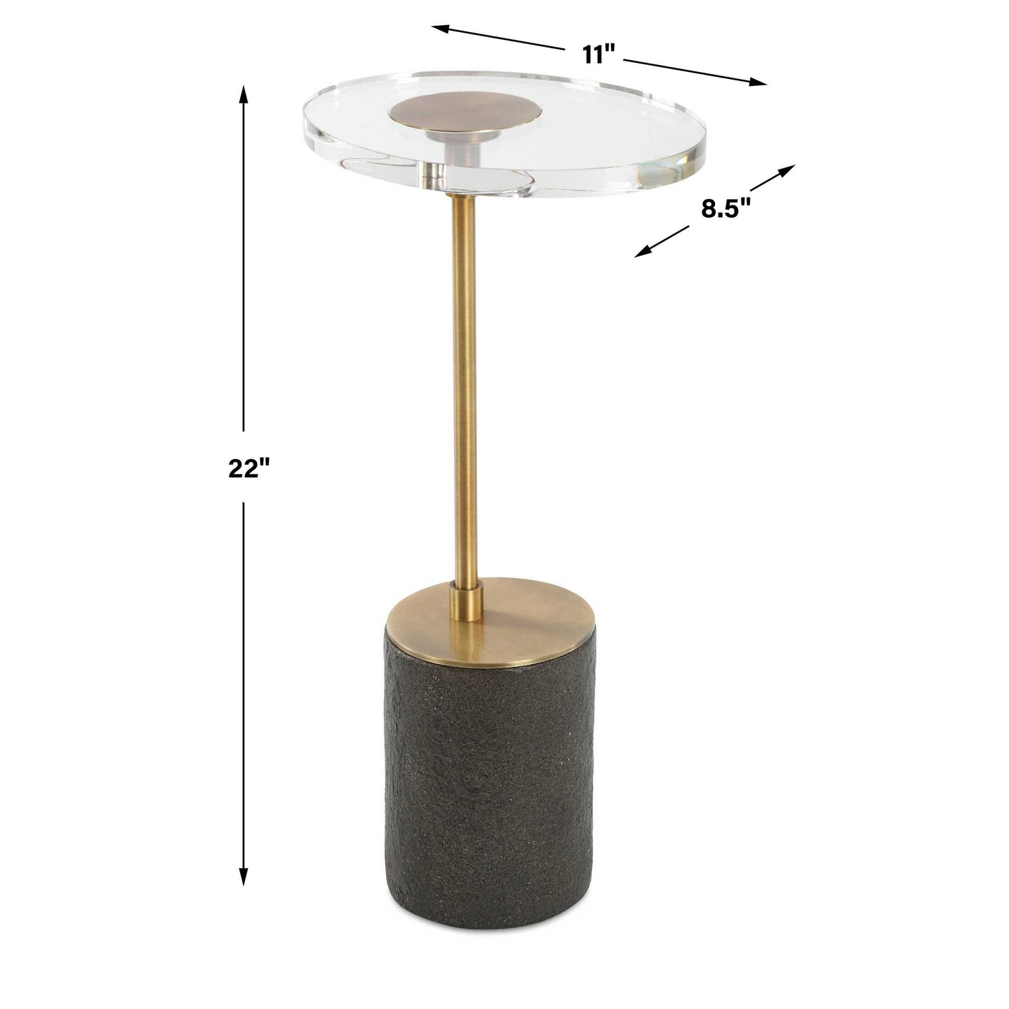 Kaufman Crystal Accent Table
