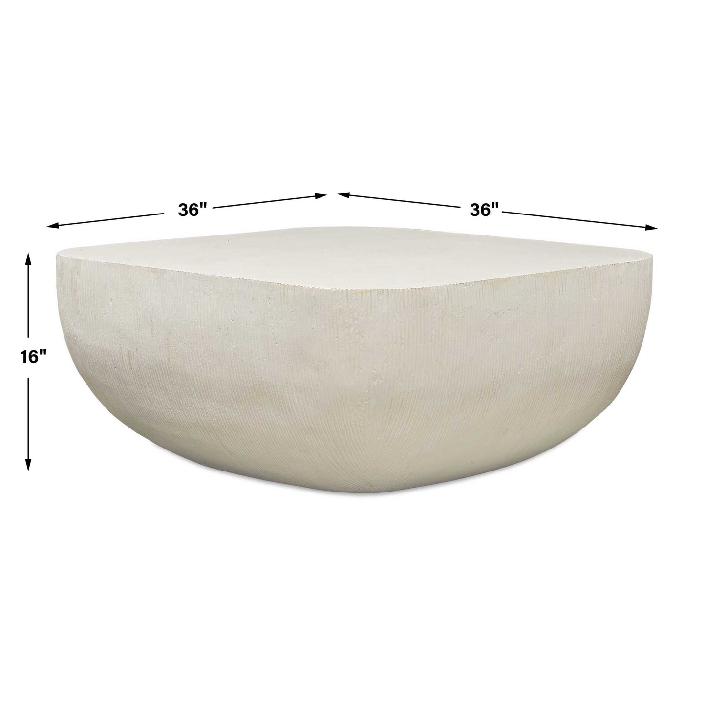 Alma Concrete Outdoor Coffee Table