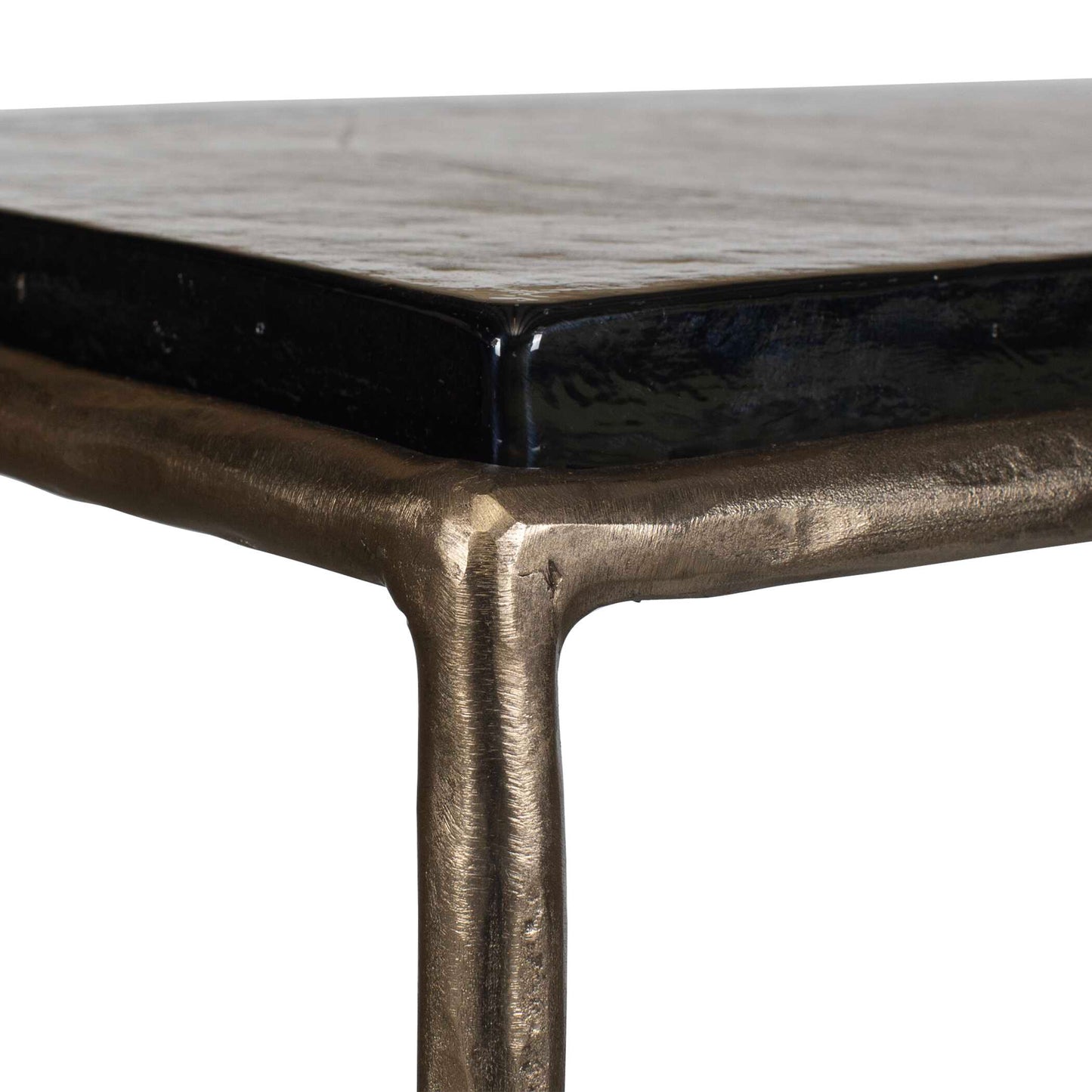 Ovard Minimalist Metal Console Table