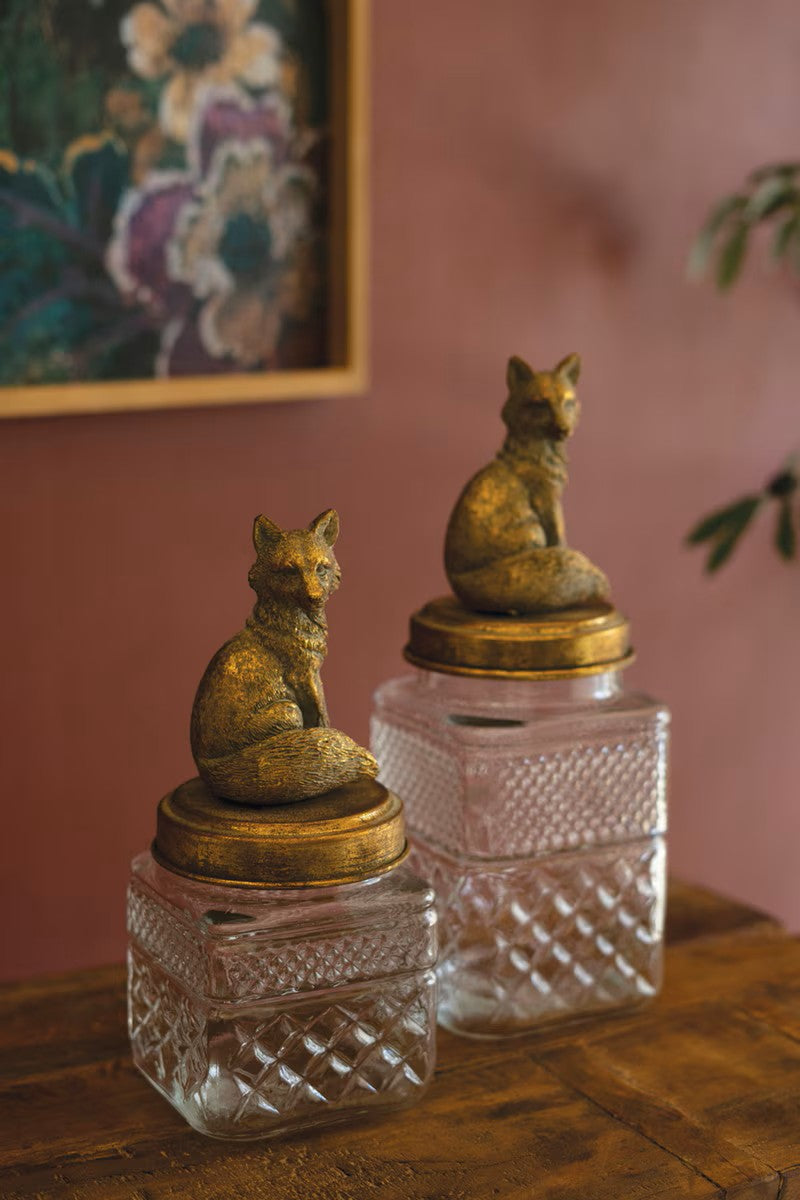 Fox Canisters - Set of 2