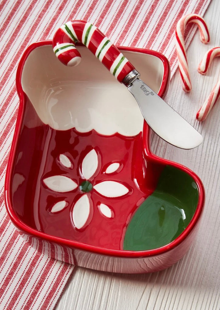 Stocking Bowl w/ Spreader