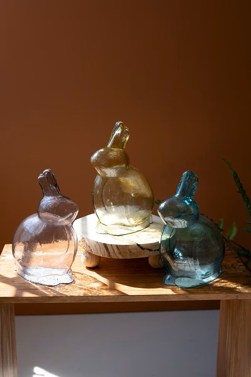 Glass Easter Figurines