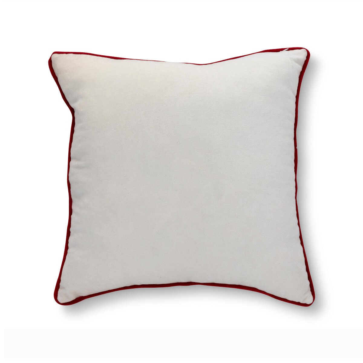 Holiday Cheer Plaid Sequin Pillow