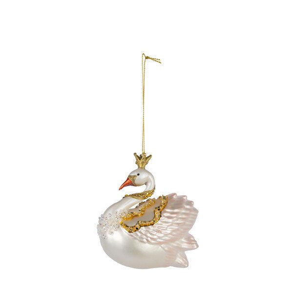 Swanky Swan Ornament
