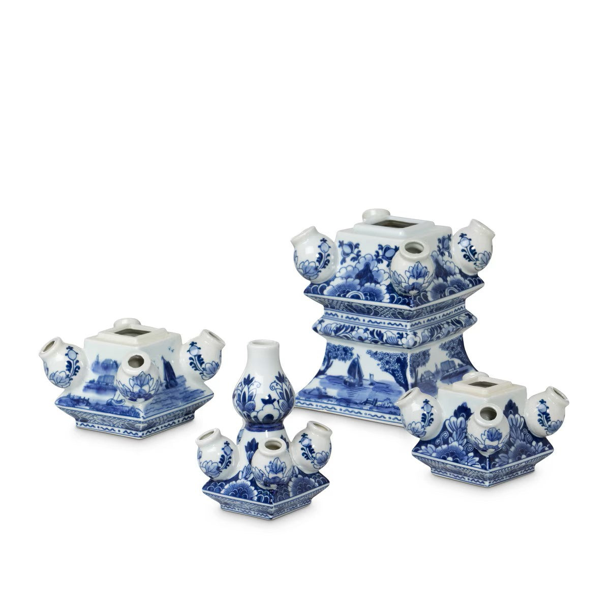 Imperial Ceramic Chinoiserie Tulip Vase