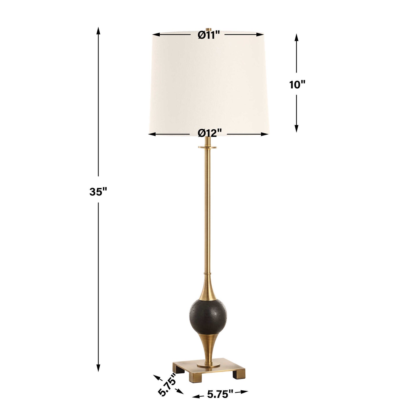 Dempsey Marble Buffet Lamp