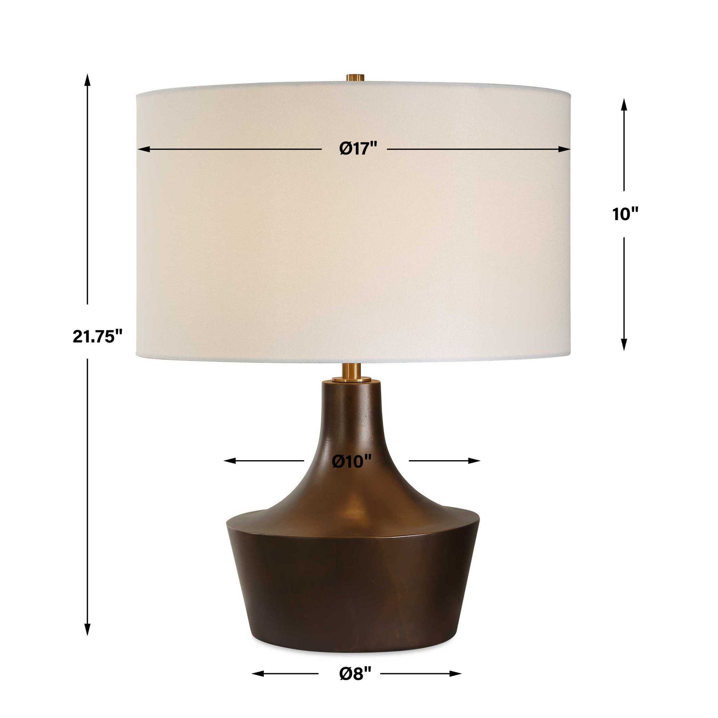 Paseo Bronze Table Lamp