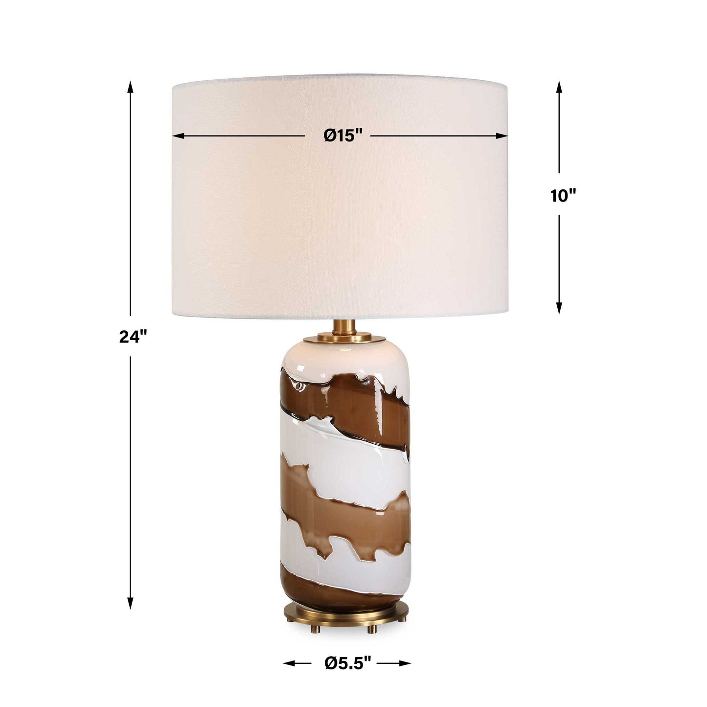 Ararat Swirl Table Lamp
