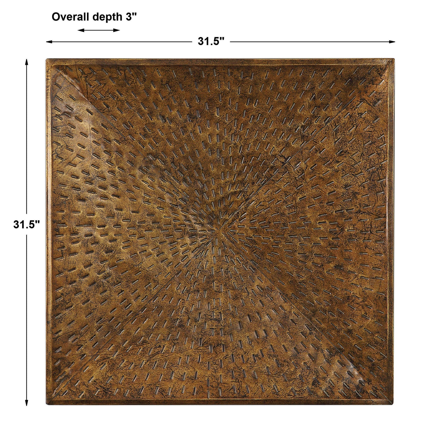 Blaise Antiqued Bronze Wall Art
