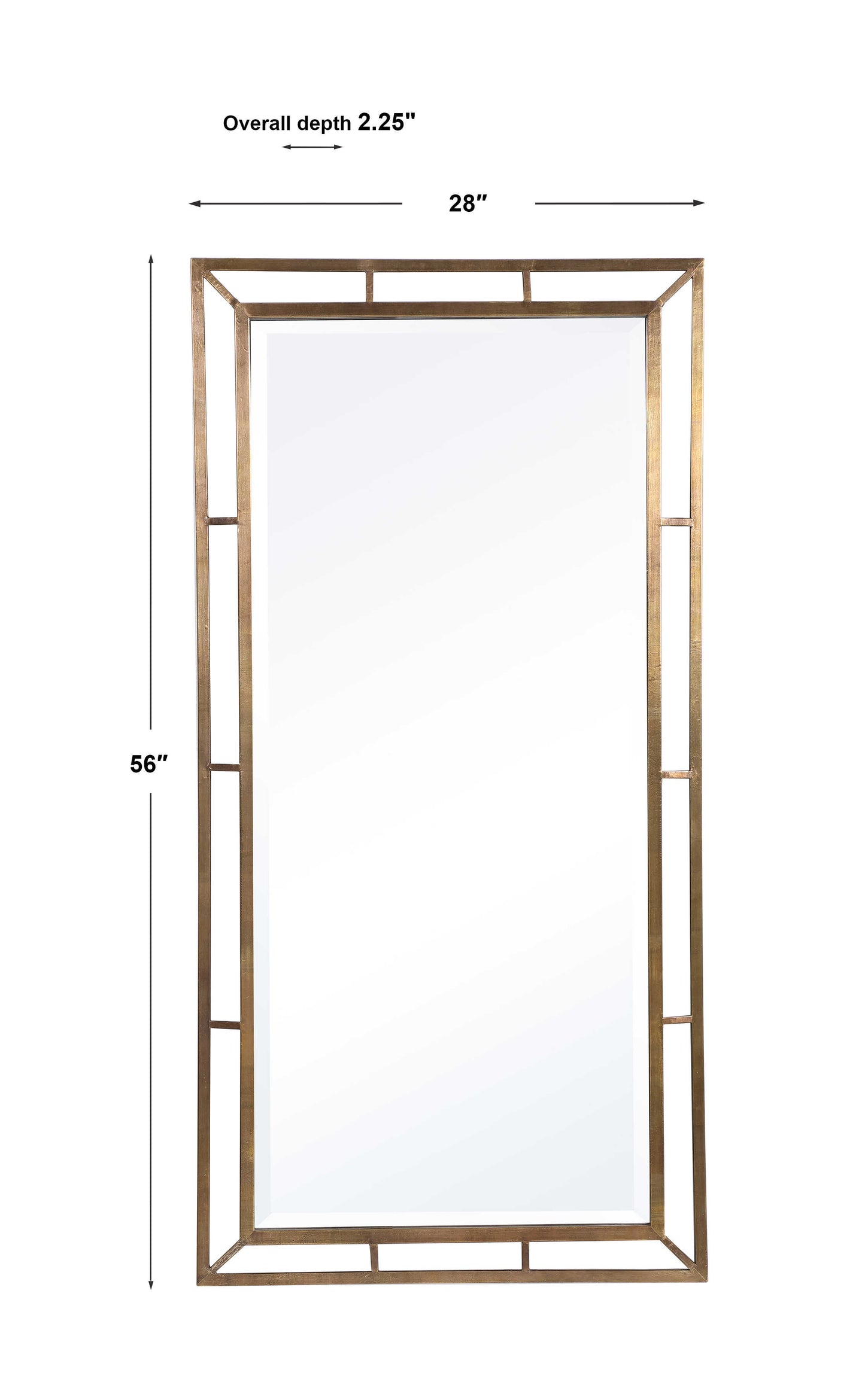 Farrow Copper Industrial Mirror