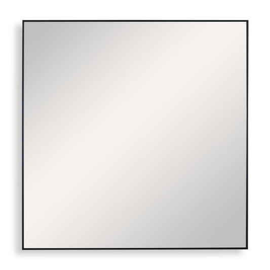 Alexo Black Square Mirror