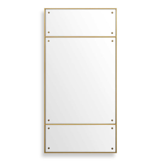 Wrenton Brass Rectangular Mirror