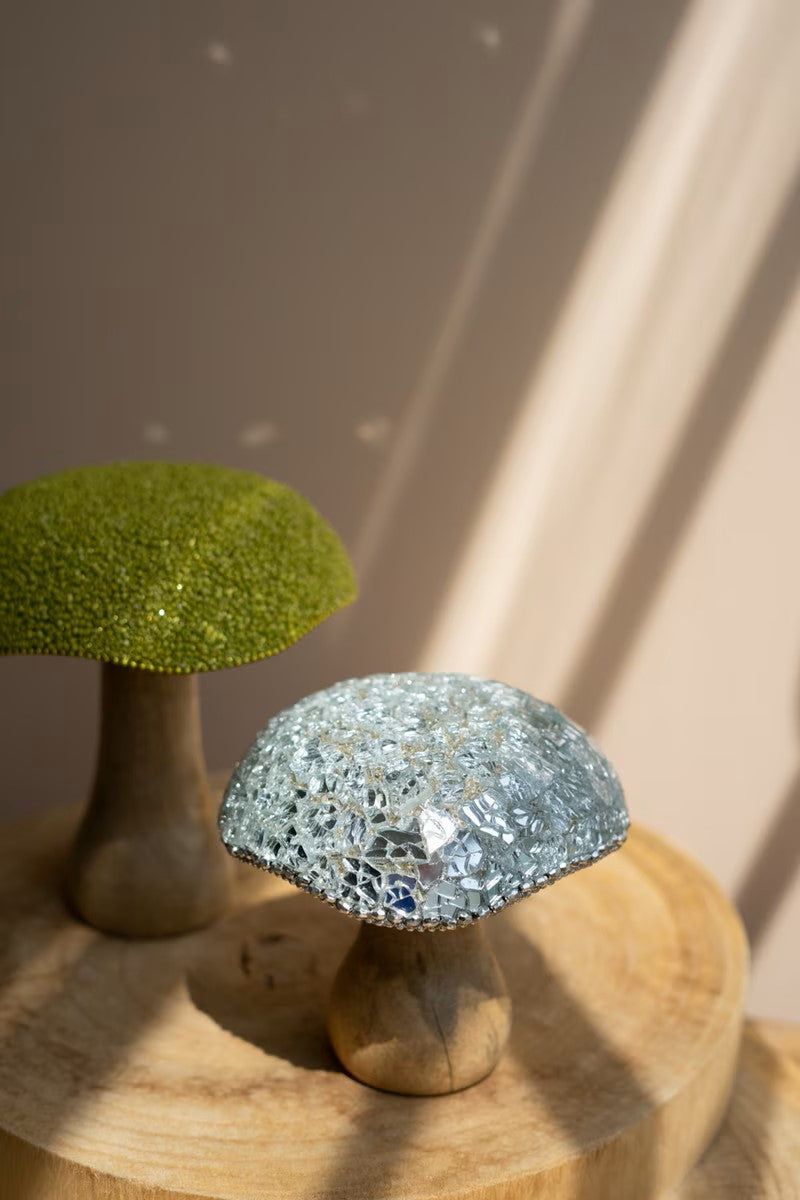 Mirror Mushroom Figurine