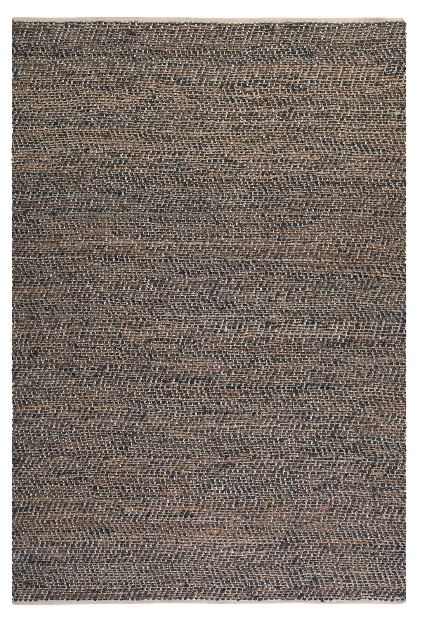 Tobais 9 X 12 Rescued Leather & Hemp Rug