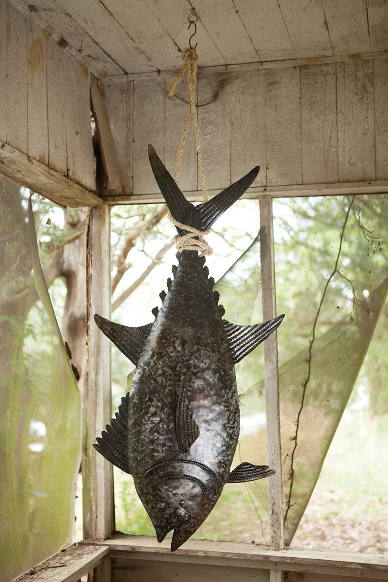 Metal Tuna Decor