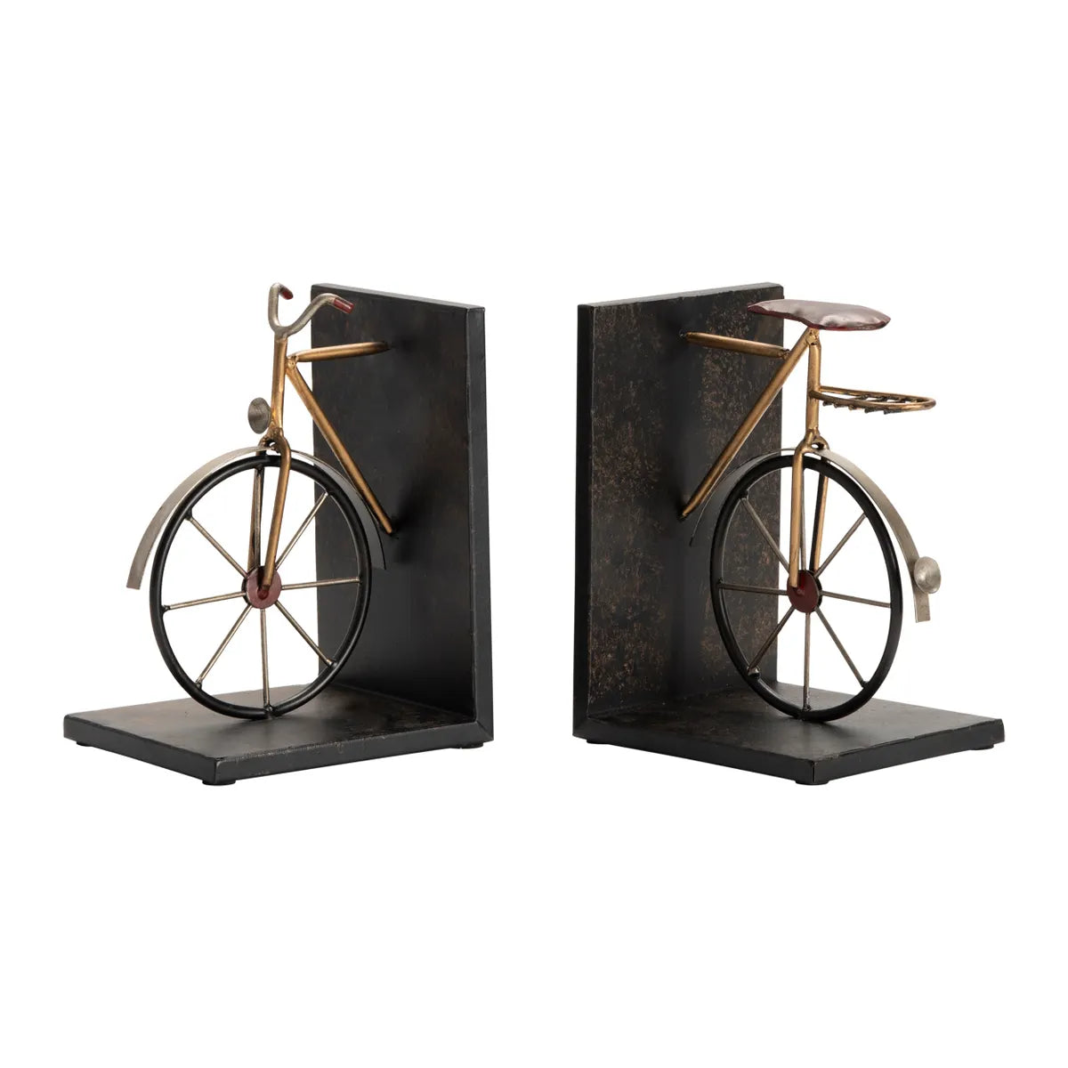 Bicycle Bookend Pair
