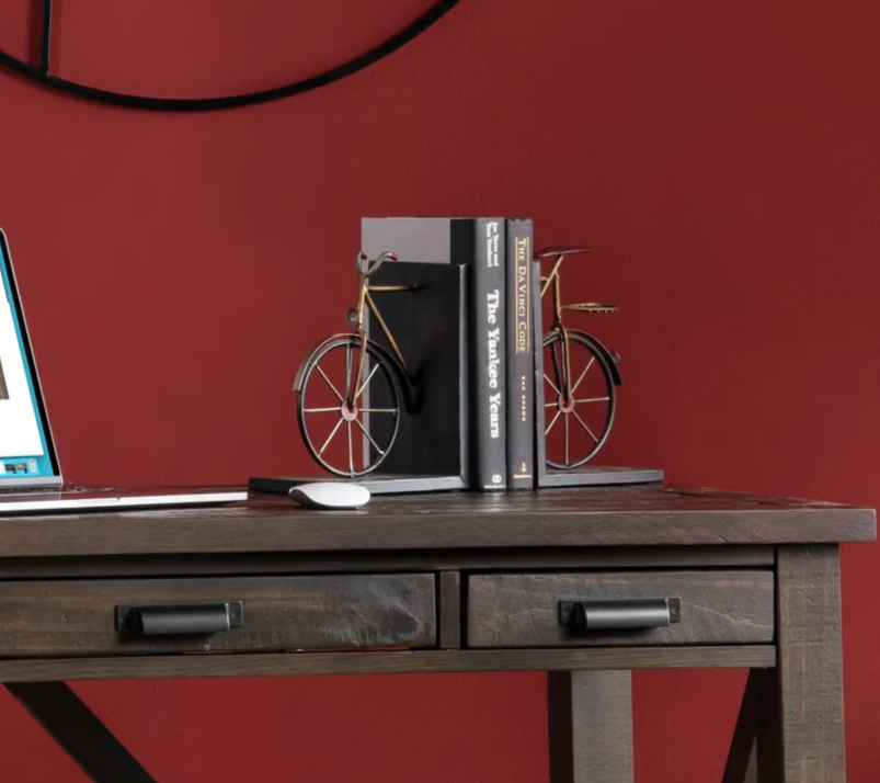 Bicycle Bookend Pair